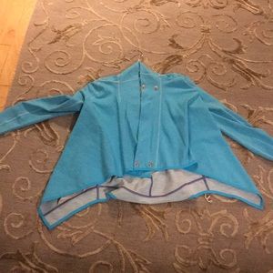 Light blue ivivva wrap jacket.